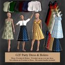 Party Dress & Bolero for Genesis 2 Female