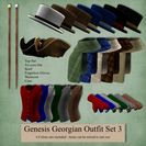 Genesis Georgian Outfits