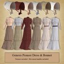 Genesis Pioneer Dress & Bonnet
