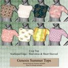 Genesis Summer Tops