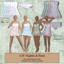 G3F Nightie & Pants