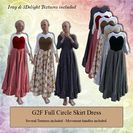 G2F Full Circle Skirt Dress