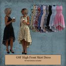 G8F High Front Skirt Dress