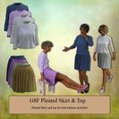 G8F Pleated Skirt & Top
